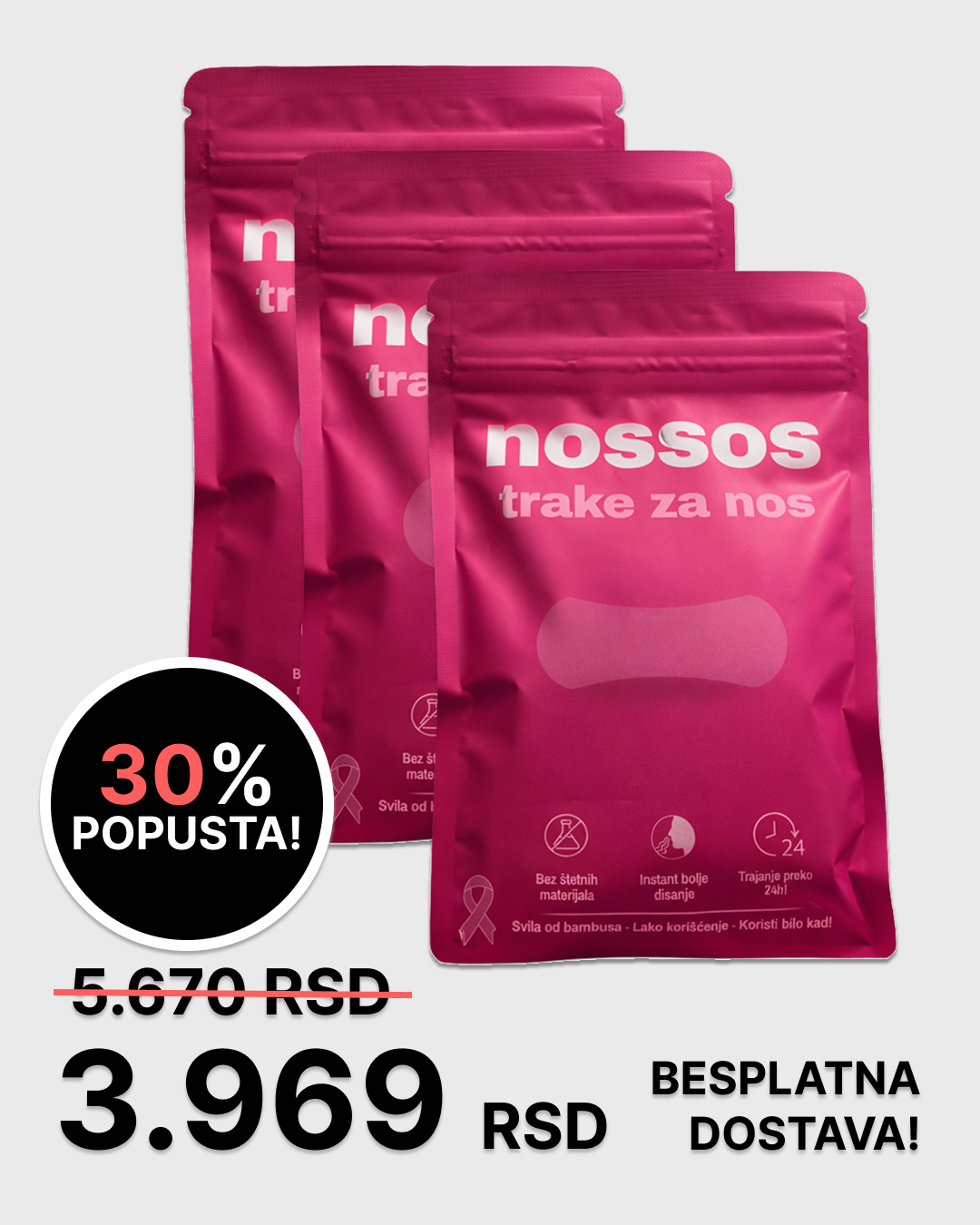 Pink Trake - 3 Meseca